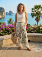 LEAF PRINT TROUSERS ( MIX PACK )