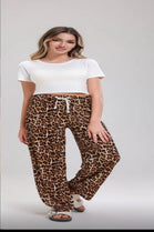 RIB ANIMAL PRINT TROUSER (15124436124032)