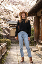 ARIA TEXTURED OVERSIZED JUMPER