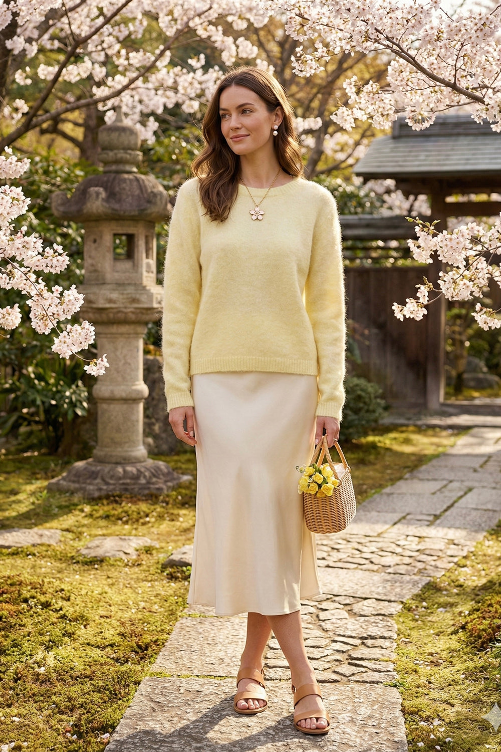 CRYSTAL BOW BACK KNIT JUMPER