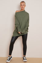 EMILY PATTERN SLEEVE OVERSIZED JUMPER (8043031920888)