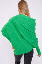 BELLA PATTERN SLEEVE OVERSIZED JUMPER (8667660321016) (8672103071992) (8739518382328)