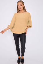 FRILL SLEEVE JUMPER (8667488256248)
