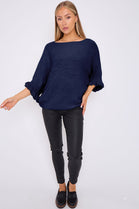 FRILL SLEEVE JUMPER (8667489468664)