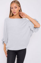 FRILL SLEEVE JUMPER (8667487895800)