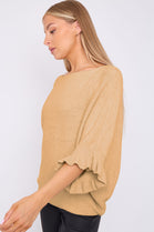 FRILL SLEEVE JUMPER (8667488256248)