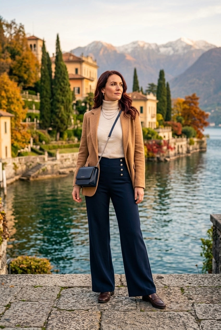 STUDDED TROUSERS