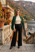 STUDDED TROUSERS