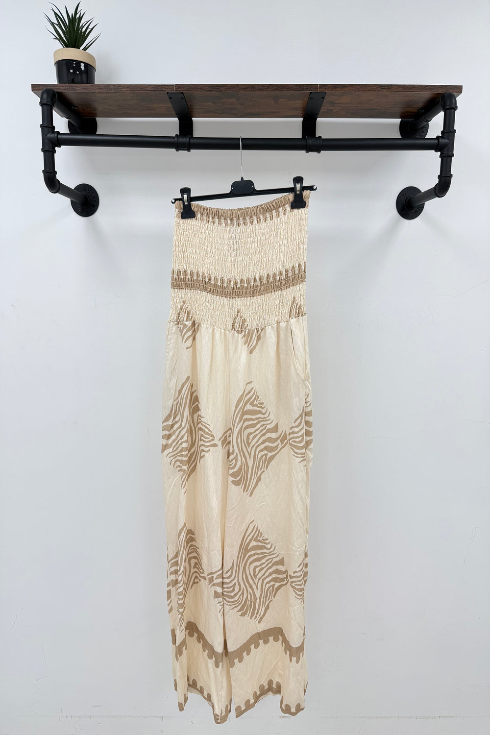 BANDEAU ZEBRA PRINT JUMPSUIT (15151438987648)