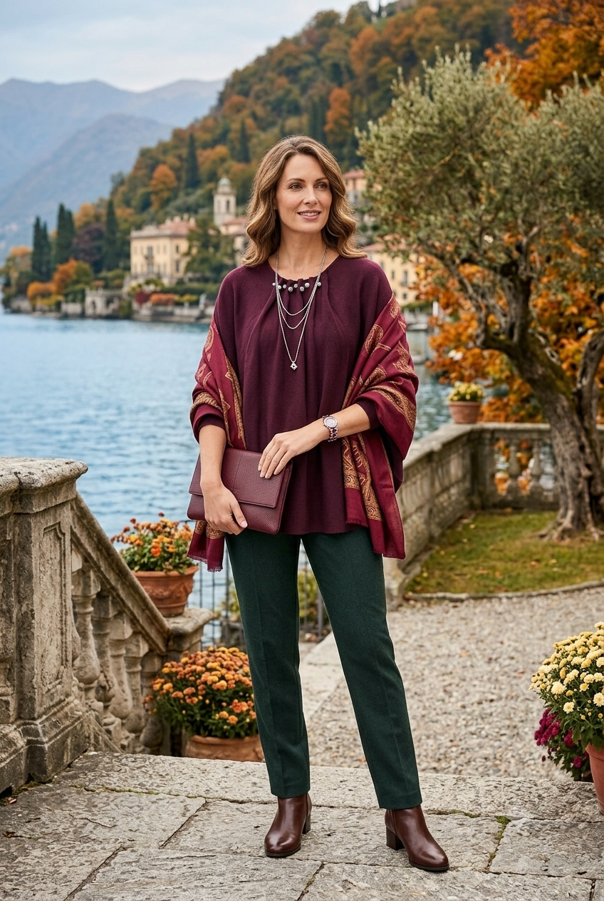 BEADED NECKLINE DETAIL JUMPER