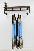2TONE LEAF PRINT MAXI (15154272829824)
