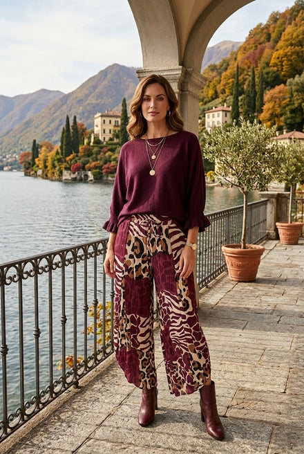 FRILL SLEEVE JUMPER
