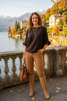 FRILL SLEEVE JUMPER