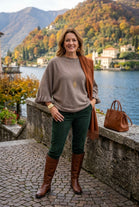 FRILL SLEEVE JUMPER