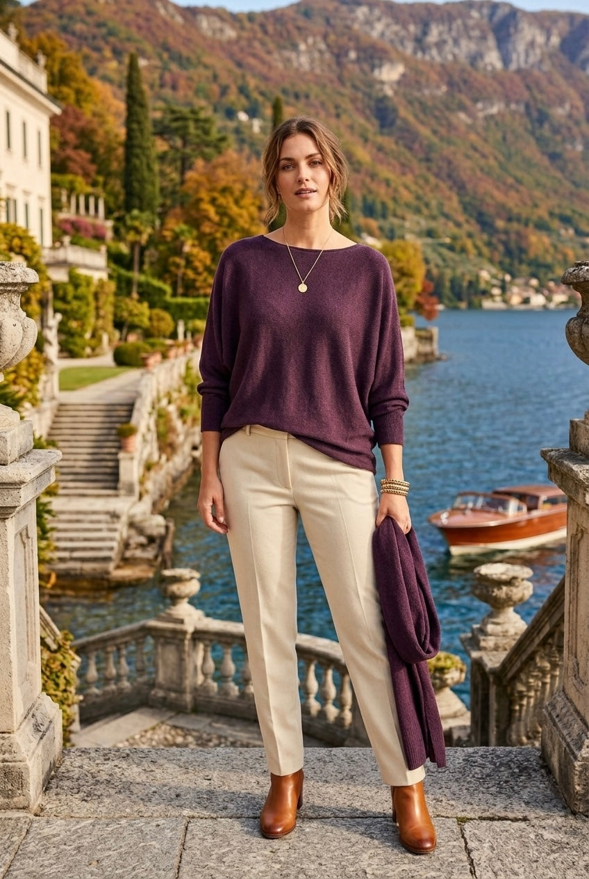 ALEXA BATWING OVERSIZED JUMPER