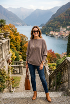 ALEXA BATWING OVERSIZED JUMPER