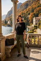 JERSEY BATWING TOP
