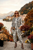LEOPARD PRINT BARREL LEG SCUBA SET