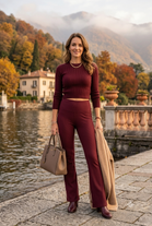 RIB FLARE LEGGINGS