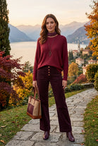 RIB TEXTURED OVERSIZED JUMPER