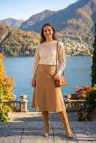 LACE TRIM JUMPER