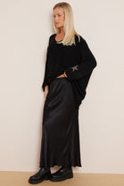 ALEXIA SATIN SKIRT (8131514532088)