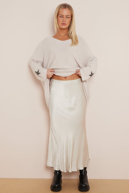 ALEXIA SATIN SKIRT (8131513090296) (8686709276920) (15245518569856)