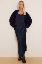 ALEXIA SATIN SKIRT (8131514237176)