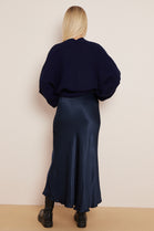 ALEXIA SATIN SKIRT (8131514237176)