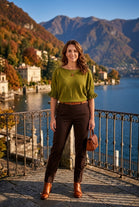 FRILL SLEEVE JUMPER