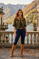 FRILL SLEEVE JUMPER