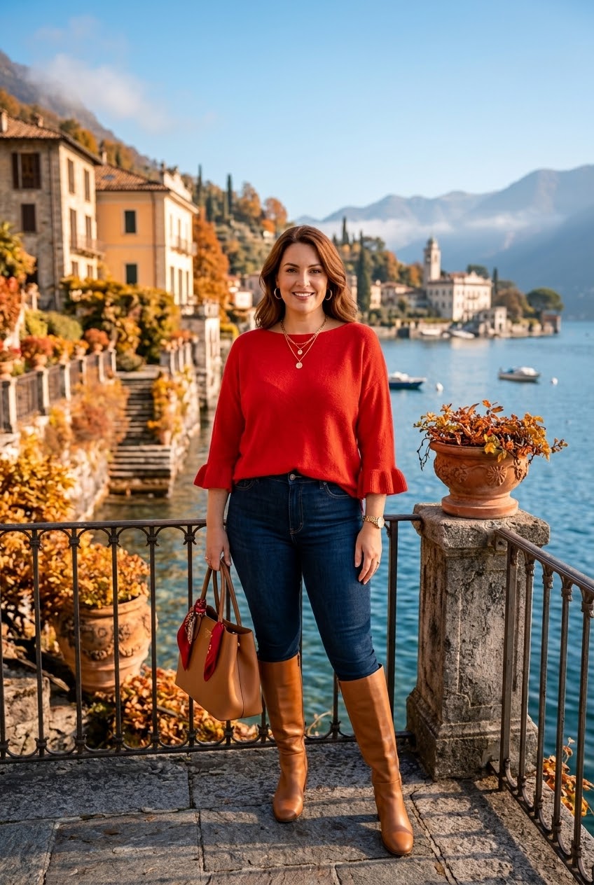 FRILL SLEEVE JUMPER