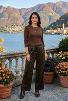 SIDE STRIP LEOPARD DRAWSTRING TROUSER(MIXED COLOUR PACK)