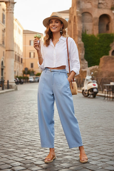 POCKET MAGIC STRETCH BALLOON TROUSER