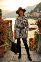 OVERSIZED LEOPARD PRINT SWEATSHIRT