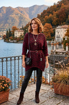 OVERSIZED LEOPARD PRINT SWEATSHIRT