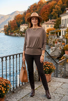 JERSEY BATWING LONG SLEEVE TOP