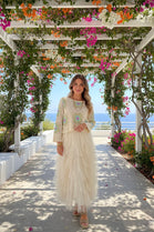 SQUARE CROCHET PULLOVER