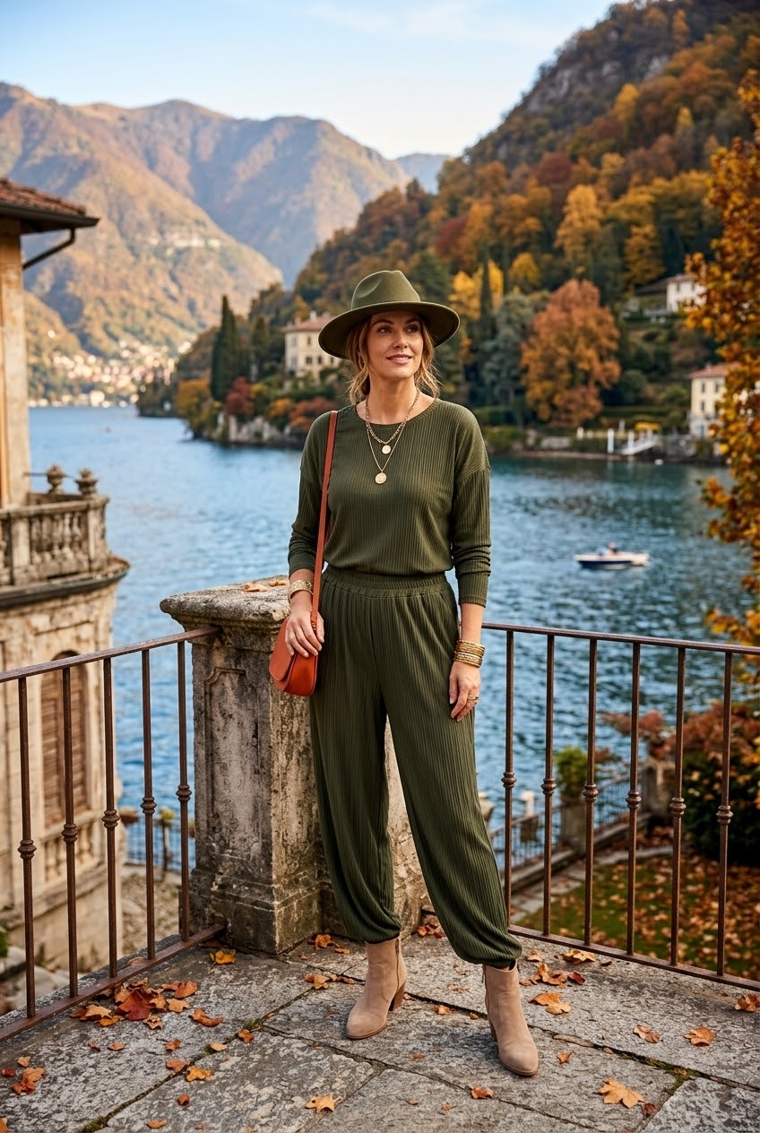 JERSEY ELASTICATED HAREM TROUSER