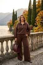 HALF ZIP LOUNGE SET