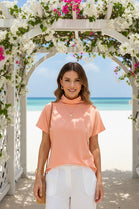 SOFTLINE STRETCH HIGHNECK T-SHIRT