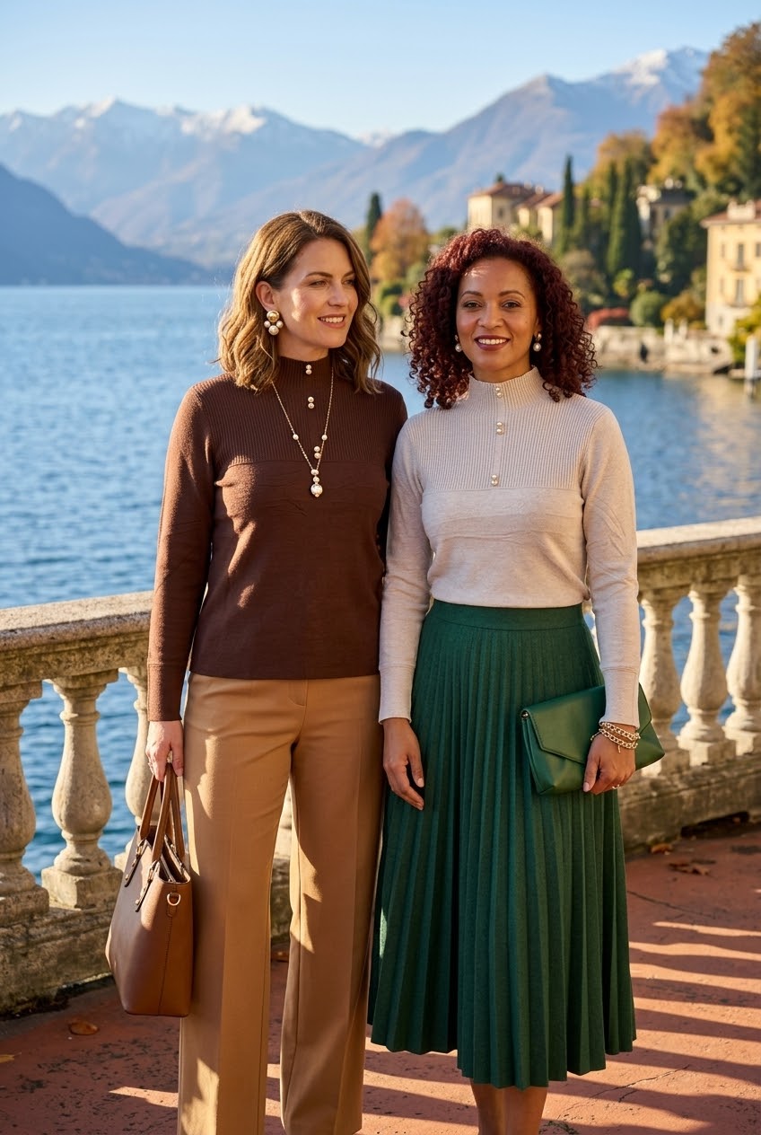 PEARL BUTTON-NECK RIBBED KNIT TOP (MIXED COLOUR PACK)