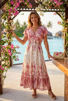 PAISLEY BUTTON DETAIL MAXI(MIXED COLOUR PACK)