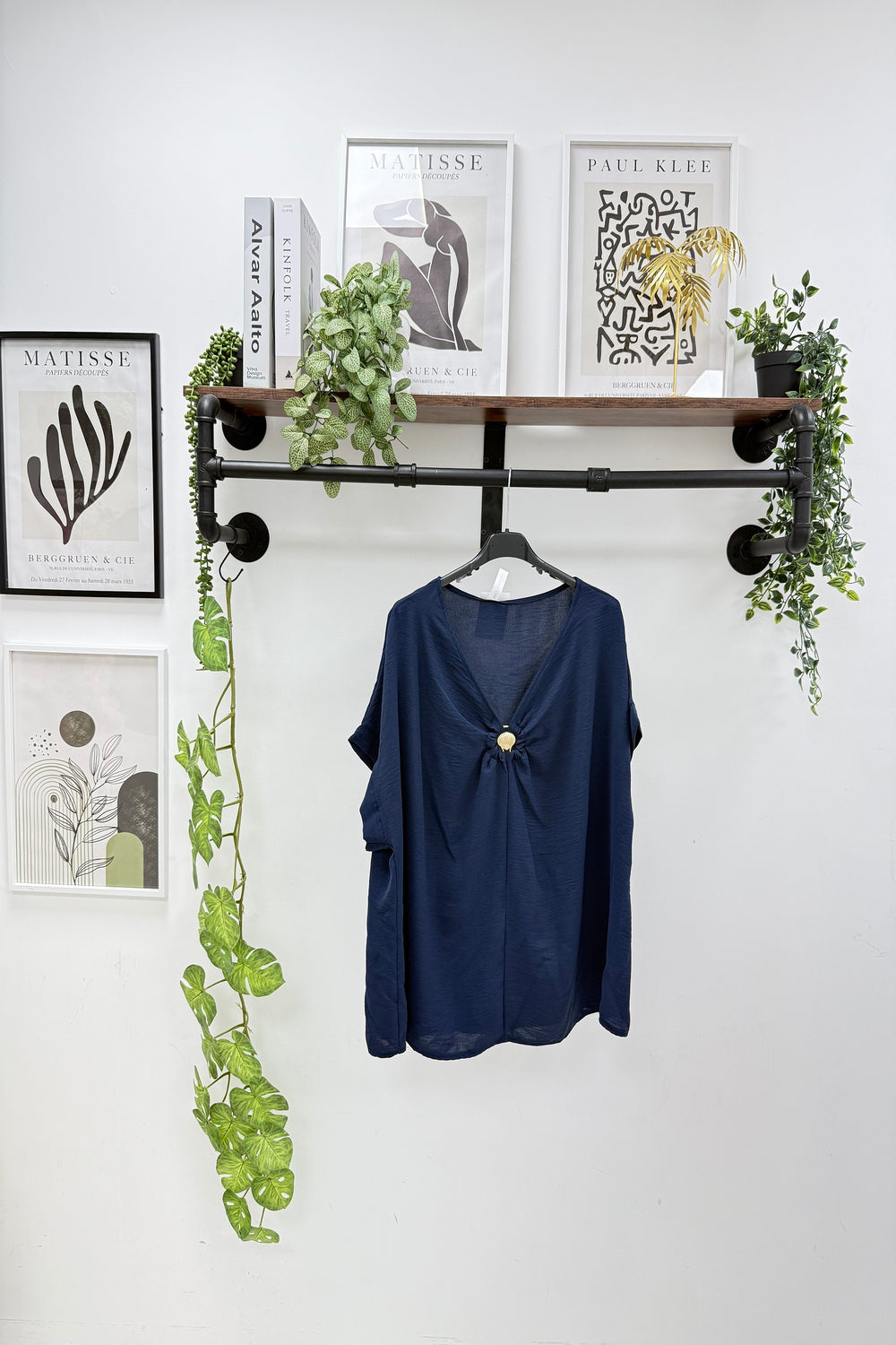DETAIL SHELL BUTTON OVERSIZED BLOUSE (15224974770560)