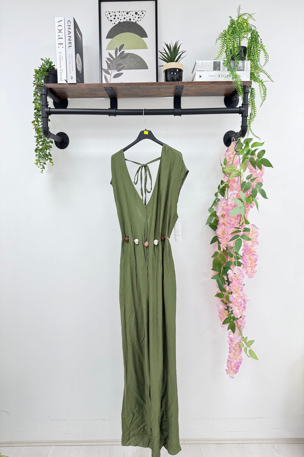 BELTED BEADS JUMPSUIT (15224695325056)
