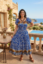 TIE-DYE LEOPARD BUTTON MAXI(MIXED COLOUR PACK)