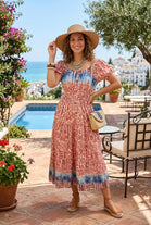 TIE-DYE LEOPARD BUTTON MAXI(MIXED COLOUR PACK)