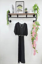 BEADS BELTED CAPSLEEVE MAXI (15229556162944)