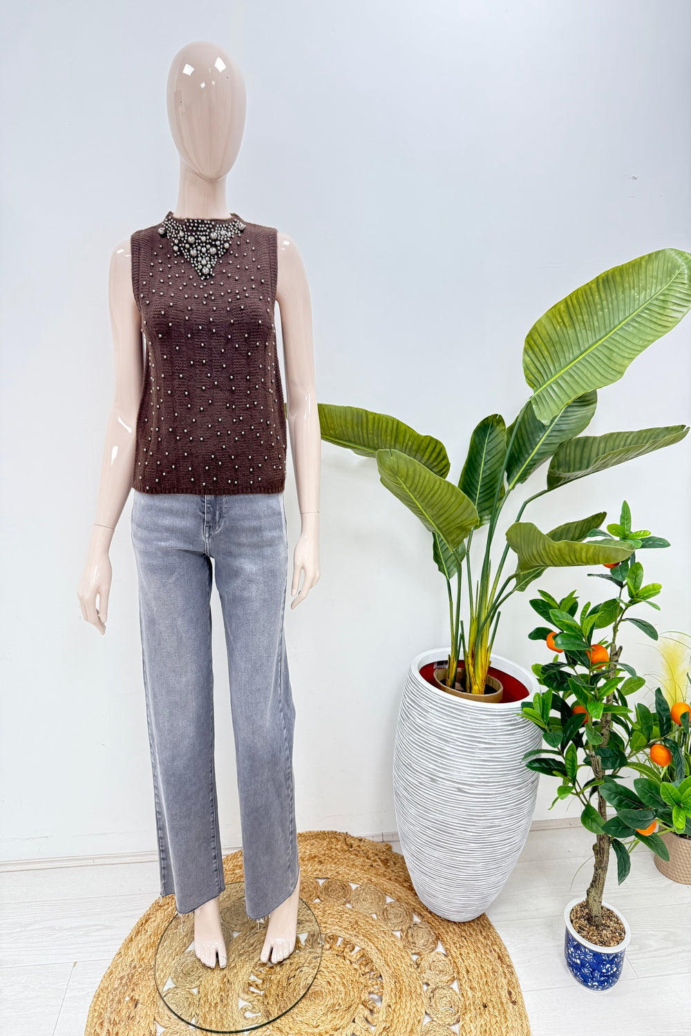 EMBELLISHED PEARL DETAIL TOP (15229453271424)