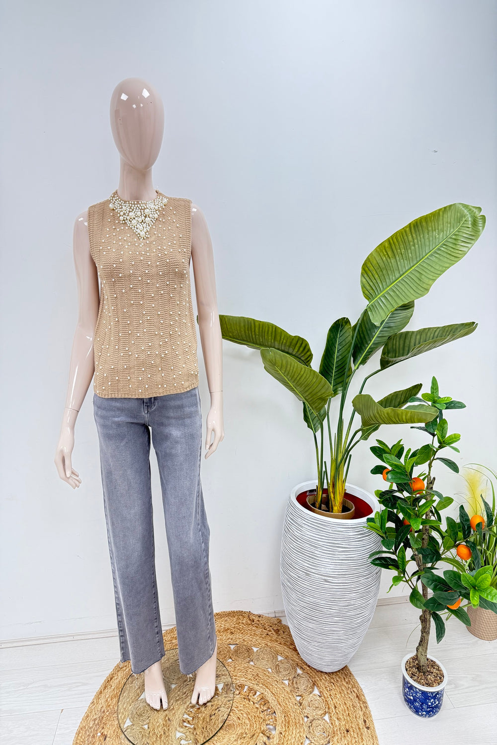 EMBELLISHED PEARL DETAIL TOP (15229454385536)